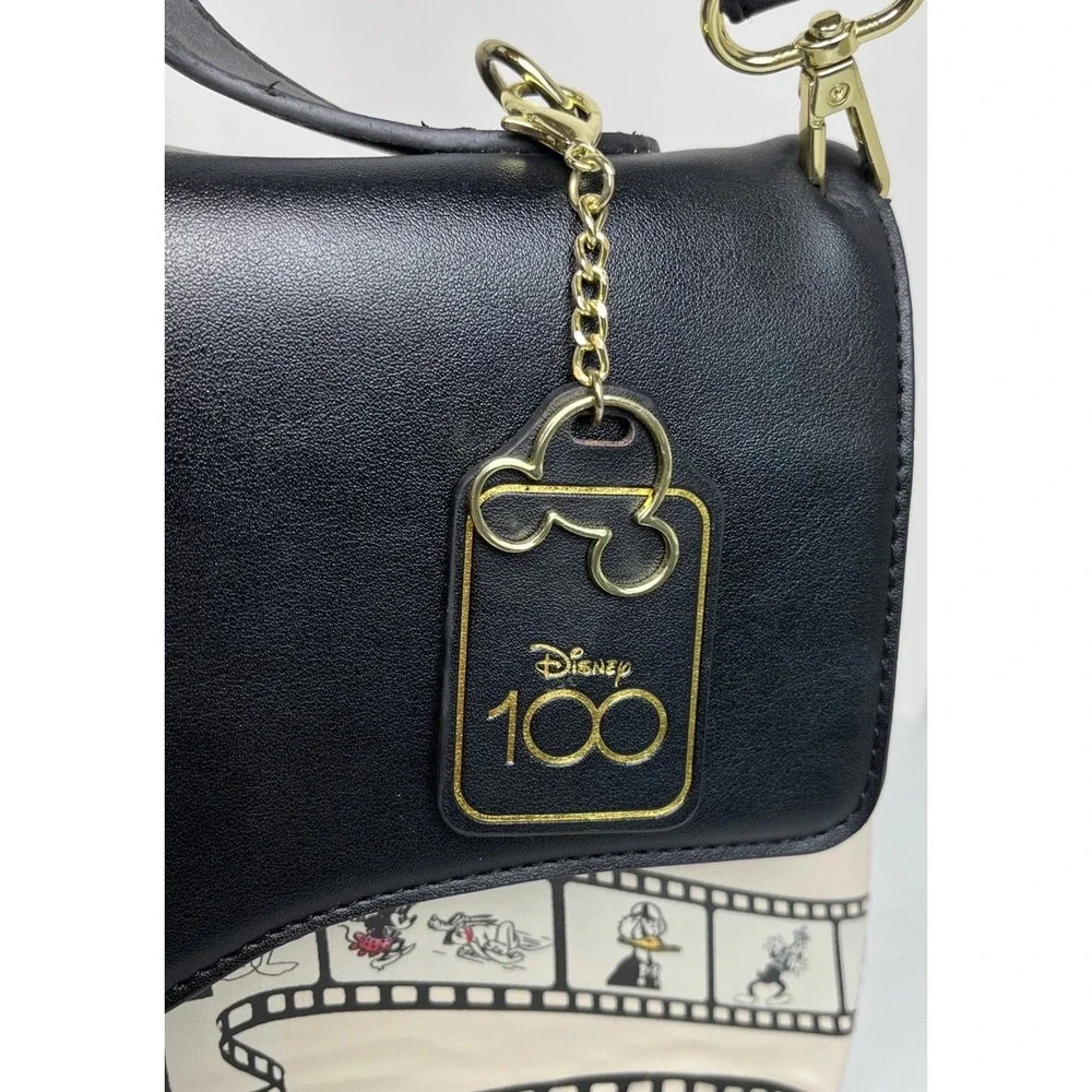 Her Universe Disney 100 Mickey Mouse And Friends Film Reel Satchel‎ Bag Purse
